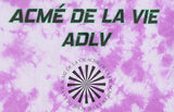 アクメドラビ(acme' de la vie) ADLV TIE-DYEING SHORT SLEEVE T-SHIRT NEON PURPLE