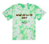 アクメドラビ(acme' de la vie) ADLV TIE-DYEING SHORT SLEEVE T-SHIRT NEON GREEN