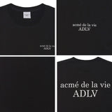 アクメドラビ(acme' de la vie) ADLV BASIC SHORT SLEEVE T-SHIRT 2 BLACK