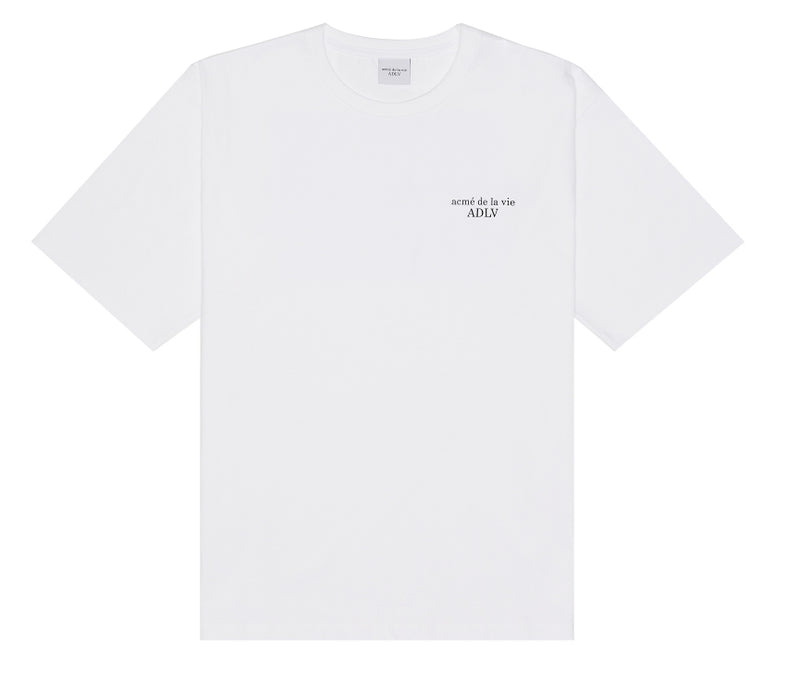 アクメドラビ(acme' de la vie) ADLV BASIC SHORT SLEEVE T-SHIRT 2 WHITE
