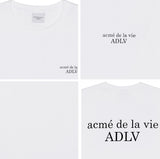 アクメドラビ(acme' de la vie) ADLV BASIC SHORT SLEEVE T-SHIRT 2 WHITE