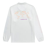 アクメドラビ(acme' de la vie) ADLV WORLD WIDE LONG SLEEVE T-SHIRT WHITE