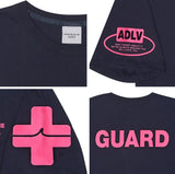 アクメドラビ(acme' de la vie) ADLV GUARD SHORT SLEEVE T-SHIRT NAVY