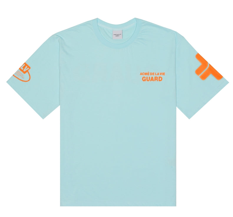 アクメドラビ(acme' de la vie) ADLV GUARD SHORT SLEEVE T-SHIRT SKYBLUE