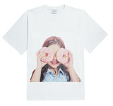 アクメドラビ(acme' de la vie) ADLV BABY FACE SHORT SLEEVE T-SHIR WHITE DONUT 3