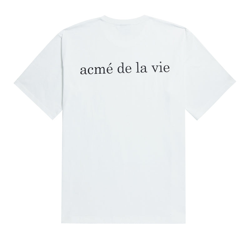 アクメドラビ(acme' de la vie) ADLV BABY FACE SHORT SLEEVE T-SHIR WHITE DONUT 3