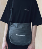 マスノウン(MASSNOUN) SL LOGO 2WAY COMPACT BAG MSNAB003-DG