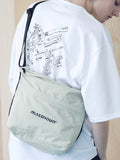 マスノウン(MASSNOUN) SL LOGO 2WAY COMPACT BAG MSNAB003-BG