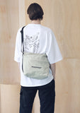 マスノウン(MASSNOUN) SL LOGO 2WAY COMPACT BAG MSNAB003-BG