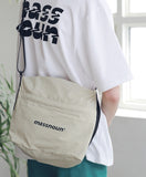 マスノウン(MASSNOUN) SL LOGO 2WAY COMPACT BAG MSNAB003-BG