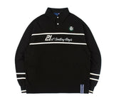 ロマンティッククラウン(ROMANTIC CROWN) 21C BOYS RUGBY SHIRT_BLACK