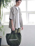 マスノウン(MASSNOUN) SL LOGO 3M 2WAY SHOULDER BAG MSNAB002-KK