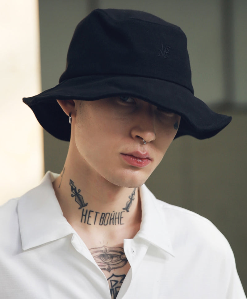 マスノウン(MASSNOUN) MSNU BUCKET HAT MSNAC003-BK
