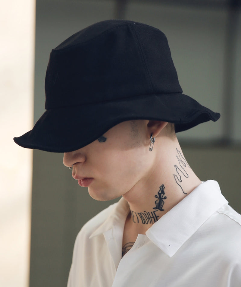 マスノウン(MASSNOUN) MSNU BUCKET HAT MSNAC003-BK