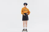 ロマンティッククラウン(ROMANTIC CROWN) 21C BOYS RUGBY SHIRT_YELLOW