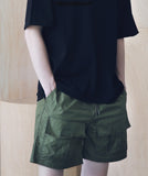 マスノウン(MASSNOUN) FRONT TWO POCKET SHORT PANTS MSNSP005-KK