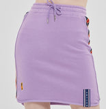 ロマンティッククラウン(ROMANTIC CROWN) SIDE LINE SPORTS SKIRT_PURPLE