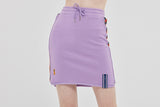 ロマンティッククラウン(ROMANTIC CROWN) SIDE LINE SPORTS SKIRT_PURPLE