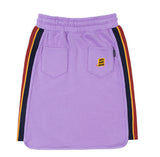 ロマンティッククラウン(ROMANTIC CROWN) SIDE LINE SPORTS SKIRT_PURPLE