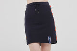 ロマンティッククラウン(ROMANTIC CROWN) SIDE LINE SPORTS SKIRT_NAVY