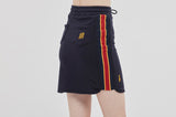 ロマンティッククラウン(ROMANTIC CROWN) SIDE LINE SPORTS SKIRT_NAVY