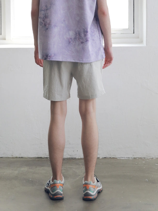 マスノウン(MASSNOUN) SL LOGO BASIC SHORT PANTS MSNSP003-LG