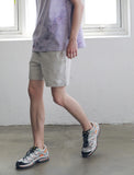 マスノウン(MASSNOUN) SL LOGO BASIC SHORT PANTS MSNSP003-LG