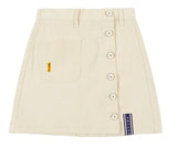 ロマンティッククラウン(ROMANTIC CROWN) CORDUROY POCKET SKIRT_OATMEAL