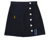 ロマンティッククラウン(ROMANTIC CROWN) CORDUROY POCKET SKIRT_NAVY