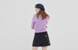 ロマンティッククラウン(ROMANTIC CROWN) RMTCRW CLASSIC LOGO POLO SHIRT_PURPLE