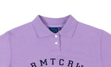 ロマンティッククラウン(ROMANTIC CROWN) RMTCRW CLASSIC LOGO POLO SHIRT_PURPLE