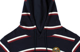 ロマンティッククラウン(ROMANTIC CROWN) GNAC STRIPE HOOD_NAVY