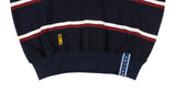 ロマンティッククラウン(ROMANTIC CROWN) GNAC STRIPE HOOD_NAVY