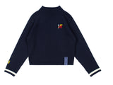 ロマンティッククラウン(ROMANTIC CROWN) UNLOCK YOUR MIND KNIT_NAVY