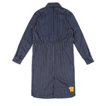 ロマンティッククラウン(ROMANTIC CROWN) GNAC STRIPE SHIRT DRESS_NAVY