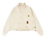 ロマンティッククラウン(ROMANTIC CROWN) GNAC MULTI POCKET JACKET_OATMEAL