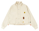 ロマンティッククラウン(ROMANTIC CROWN) GNAC MULTI POCKET JACKET_OATMEAL