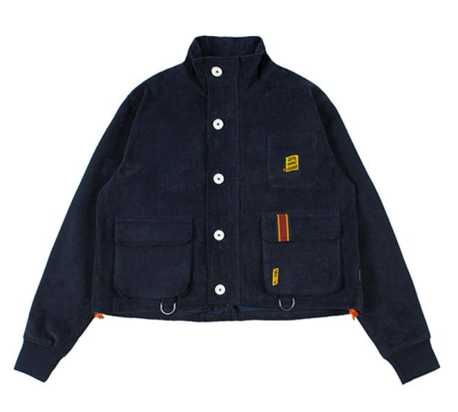ロマンティッククラウン(ROMANTIC CROWN) GNAC MULTI POCKET JACKET_NAVY