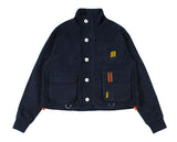 ロマンティッククラウン(ROMANTIC CROWN) GNAC MULTI POCKET JACKET_NAVY