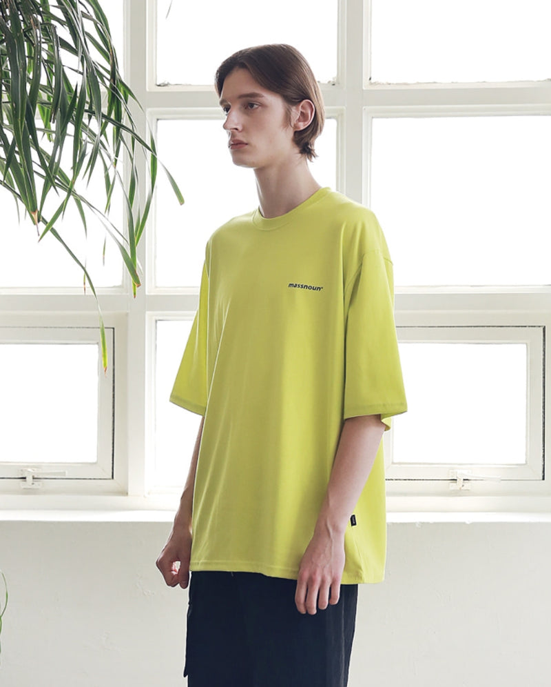 マスノウン(MASSNOUN) HOT-LINE OVERSIZED T-SHIRTS MSNTS008-LG