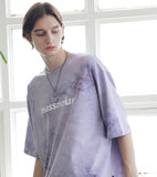 マスノウン(MASSNOUN) SL LOGO TIE-DYE OVERSIZED T-SHIRTS MSNTS009-PP