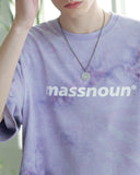 マスノウン(MASSNOUN) SL LOGO TIE-DYE OVERSIZED T-SHIRTS MSNTS009-PP