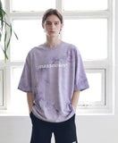 マスノウン(MASSNOUN) SL LOGO TIE-DYE OVERSIZED T-SHIRTS MSNTS009-PP