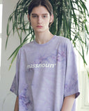 マスノウン(MASSNOUN) SL LOGO TIE-DYE OVERSIZED T-SHIRTS MSNTS009-PP