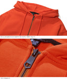 ダブルユーブイプロジェクト(WV PROJECT) VEINING ZIP-UP ORANGE MJHD7307