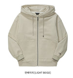 ダブルユーブイプロジェクト(WV PROJECT) VEINING ZIP-UP LIGHTBEIGE MJHD7307