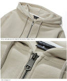 ダブルユーブイプロジェクト(WV PROJECT) VEINING ZIP-UP LIGHTBEIGE MJHD7307