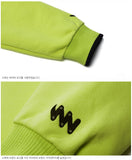 ダブルユーブイプロジェクト(WV PROJECT) VEINING ZIP-UP LIME MJHD7307