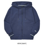 ダブルユーブイプロジェクト(WV PROJECT) VEINING ZIP-UP NAVY MJHD7307