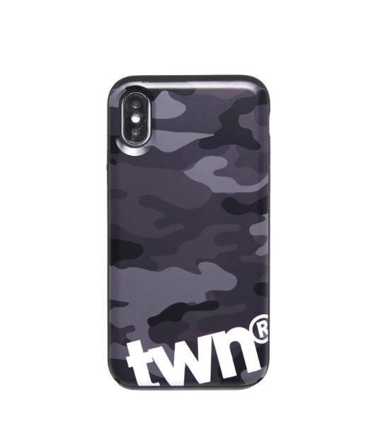 ティーダブリューエヌ(TWN) CAMO WAVE PHONE CASE (Grey)